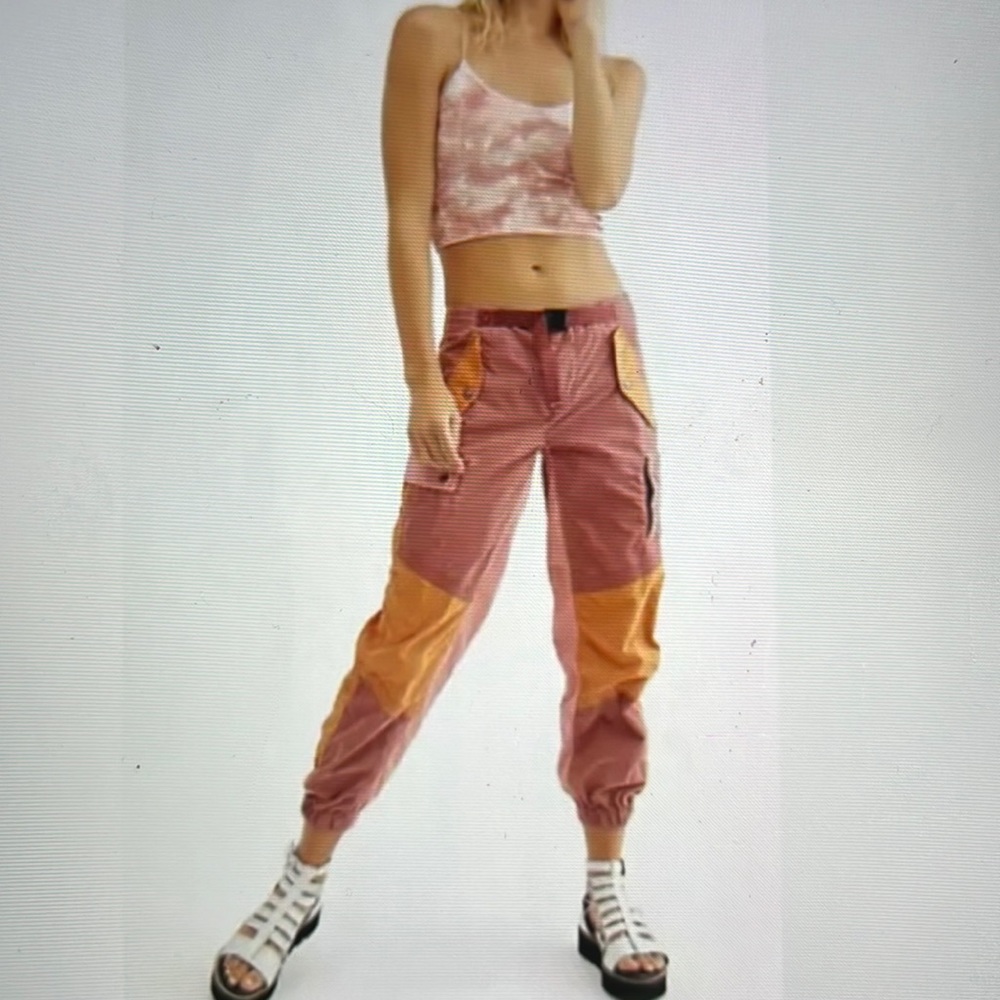 Free People Foresight Colorblock Utility Pant